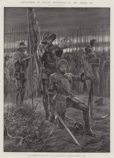 Kroningene av engelske suverene, Henry VII av Richard Caton Woodville junior