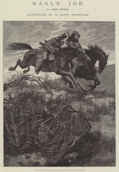 Eagle Joe, av Henry Herman av Richard Caton Woodville junior