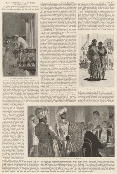 Siste juledag i India av Richard Caton Woodville junior