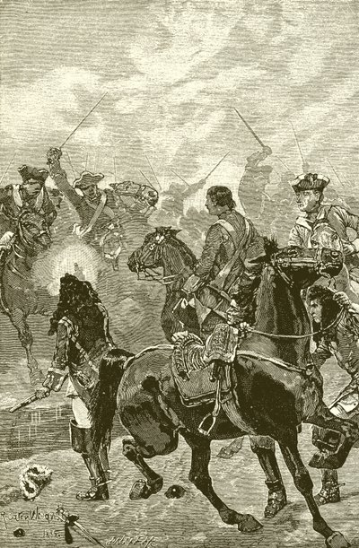 Marlborough ved Ramillies av Richard Caton Woodville junior