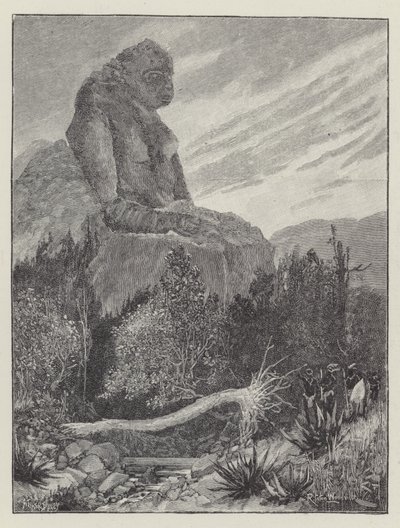 Nada the Lily, av H Rider Haggard av Richard Caton Woodville junior