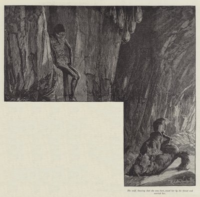 Nada the Lily, av H Rider Haggard av Richard Caton Woodville junior