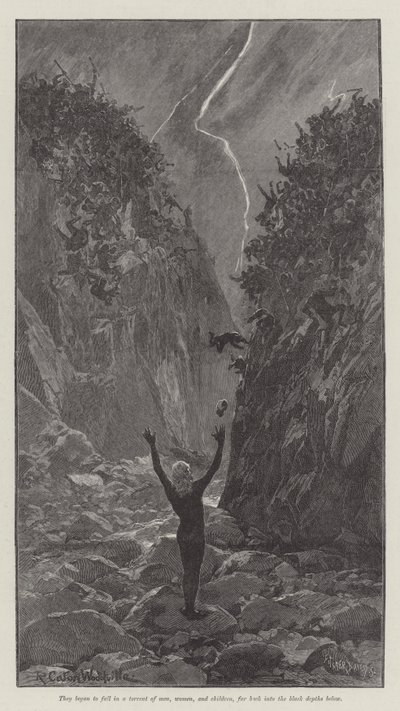 Nada the Lily, av H Rider Haggard av Richard Caton Woodville junior