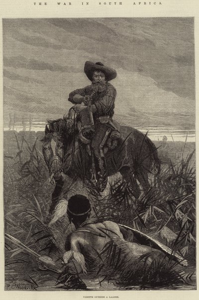 Krigen i Sør-Afrika av Richard Caton Woodville junior