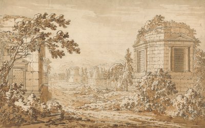 Klassisk landskap av Richard Cooper the Younger