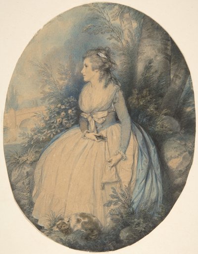 Mrs. Robinson som Perdita, ca. 1779. av Richard Cosway