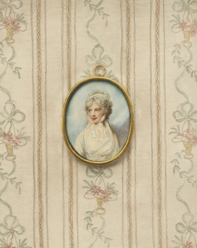 Portrett av prinsesse Sophia, 5. datter av kong George III av Richard Cosway