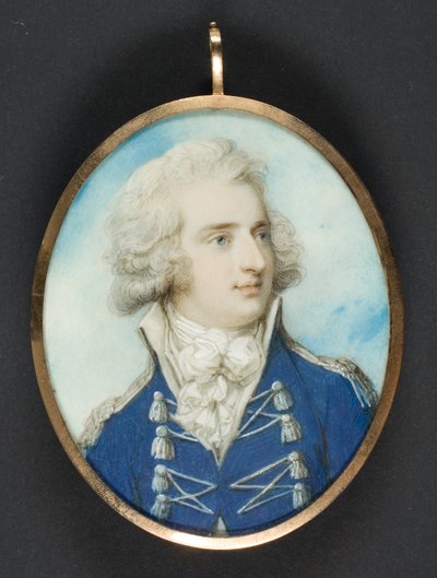 Portrett av prinsregenten (kong Georg IV) av Richard Cosway