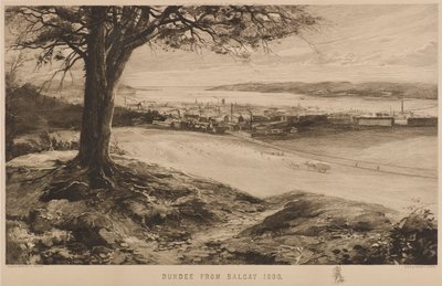 Dundee fra Balgay av Richard Davidson Winter