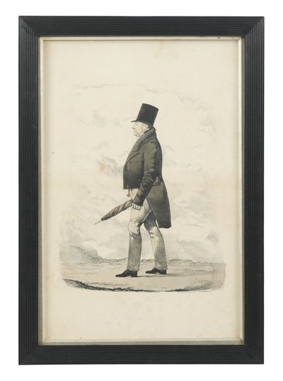 Henry Lygon, 4th Earl Beauchamp (w/c & blyant på papir) av Richard Dighton