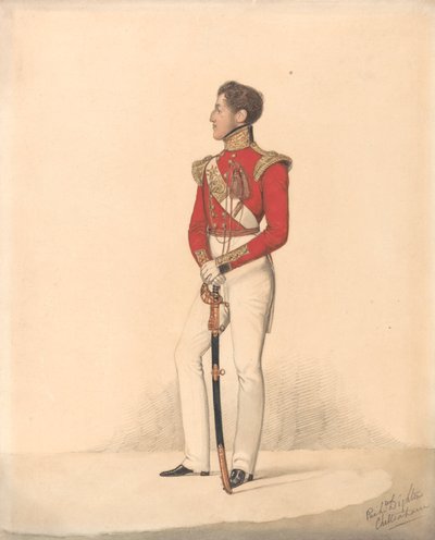Lord Henry Charles Capel Somerset, 5. lette infanteri - Cheltenham av Richard Dighton