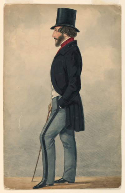Portrett av Lord Beauclerk av Richard Dighton