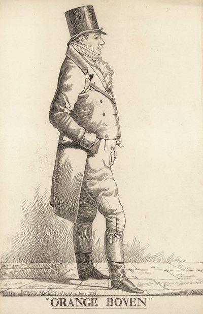 Sir John Hall; Oransje topp av Richard Dighton