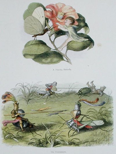 A Dancing Butterfly, and The Tournament, illustrasjoner fra 