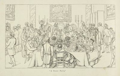 En statspart. Et stort sosialt arrangement i storslåtte omgivelser. av Richard Doyle