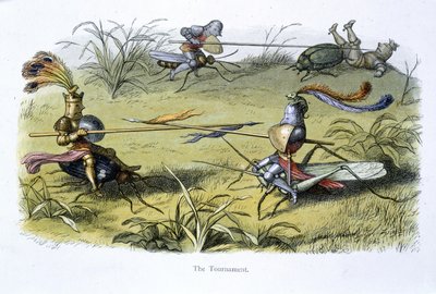 Alveriddere på dyst av Richard Doyle