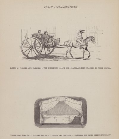 Side fra The American Tour of Mrs Brown, Jones and Robinson (gravering) av Richard Doyle