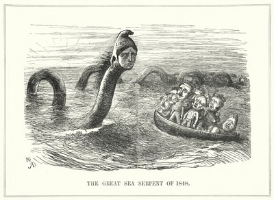 Punch tegneserie: Revolutions of 1848 (gravering) av Richard Doyle
