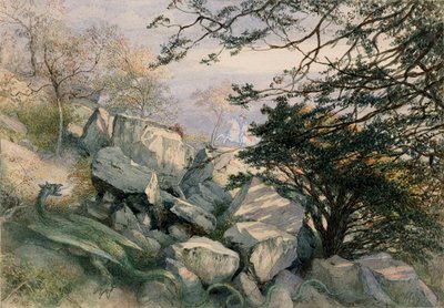 Dragen fra Wantley av Richard Doyle