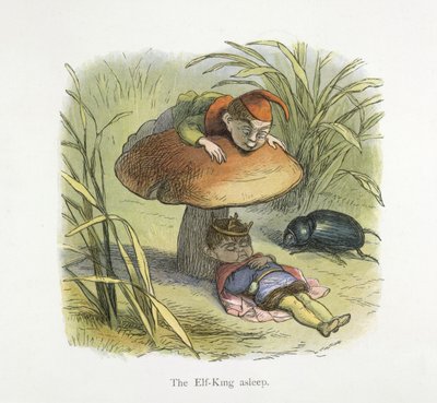 Alvekongen sover av Richard Doyle