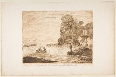 Kristus tilkaller Peter og Andreas, 1776. av Richard Earlom