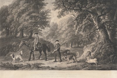 Game Keepers. Til høyre ærede. Lord Viscount Torrington av Richard Earlom