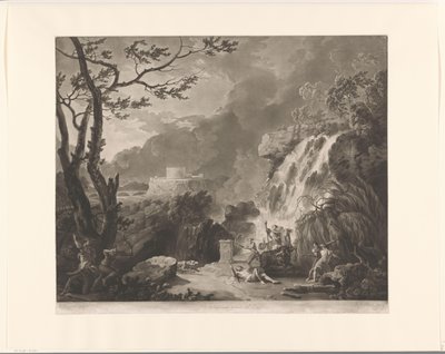 Landskap med Meleager og Atalanta Hunting the Boar of Calydon av Richard Earlom