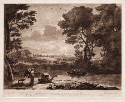 Sannhetens bok 160, Tobias og engelen, 1774 av Richard Earlom