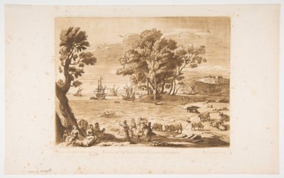 Voldtekt av Europa, 1776. av Richard Earlom