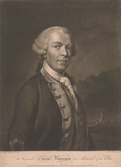 Samuel Barrington av Richard Earlom
