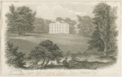 Longton Hall: stålgravering, og [?tidlig 1800-tall] (trykk) av Richard Edensor Heathcote