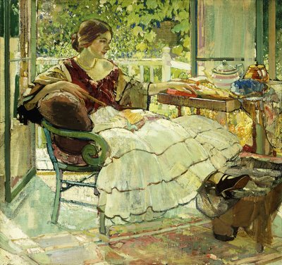 Ettermiddags te av Richard Emil Miller