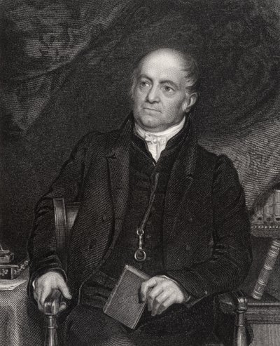 Olinthus Gilbert Gregory, gravert av H. Robinson, fra 