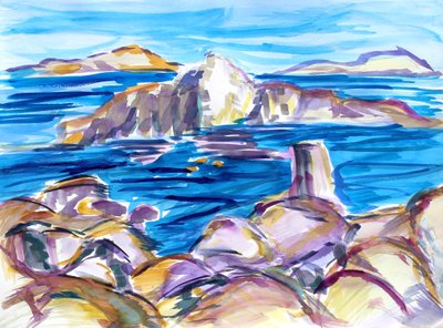 Bergarter og refleksjoner, 2019 av Richard Fox