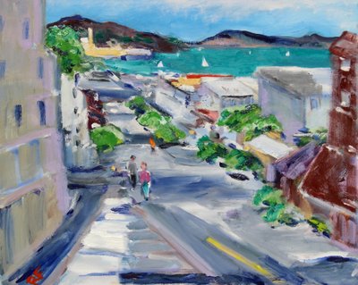 Utsikt fra Russian Hill, 2020 av Richard Fox