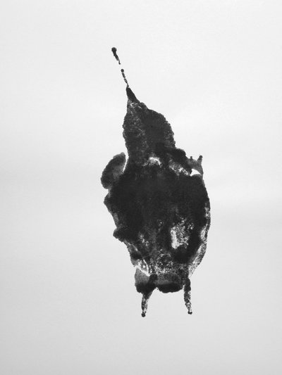 Uten tittel, 2009 (monotypi) av Richard Green