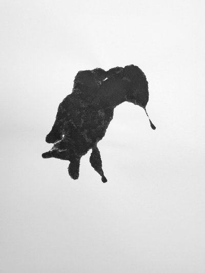 Uten tittel, 2009 (monotypi) av Richard Green