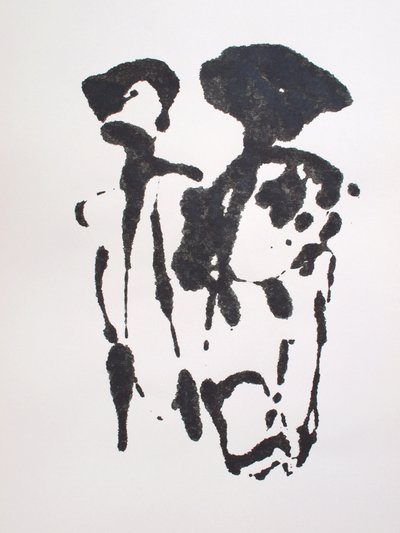 Uten tittel, 2010 (monotypi) av Richard Green