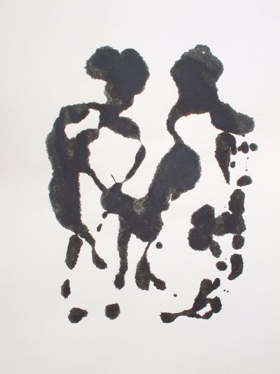 Uten tittel, 2010 (monotypi) av Richard Green
