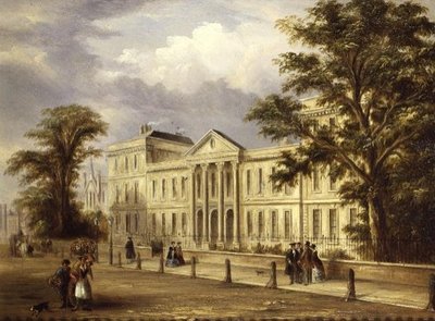 St. Andrews Street, Cambridge, inngangen til Emmanuel College av Richard Harraden