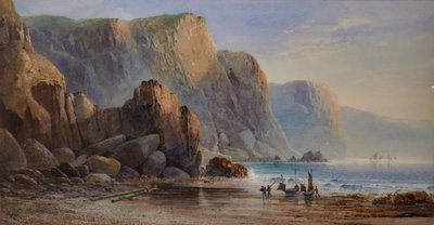 Kystscene av Richard Harry Carter