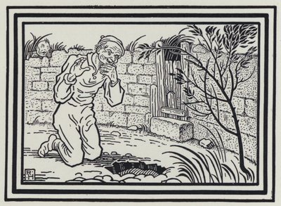 The Miser (gravering) av Richard Heighway