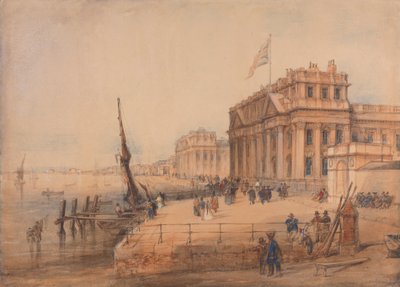 Greenwich sykehus av Richard Henry Nibbs