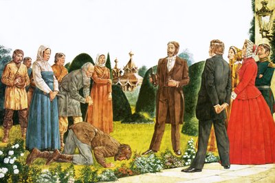 Frigjøring av livegne i Russland av Richard Hook