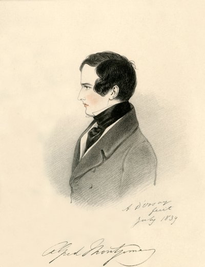 Alfred Montgomery, 1839. av Richard James Lane