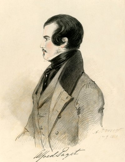 Alfred Paget, 1840. av Richard James Lane
