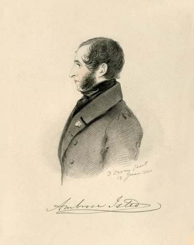 Ambrose Isted, 1840. av Richard James Lane