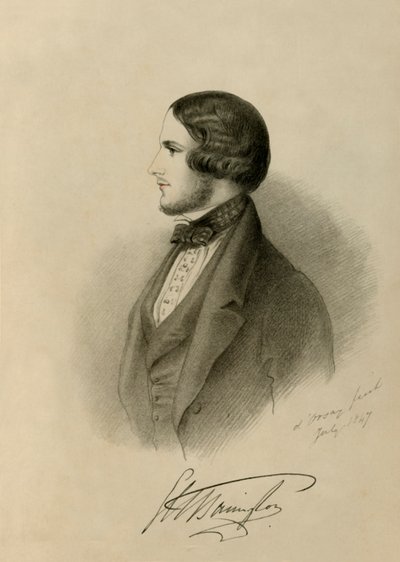 George Barrington, 1847. av Richard James Lane