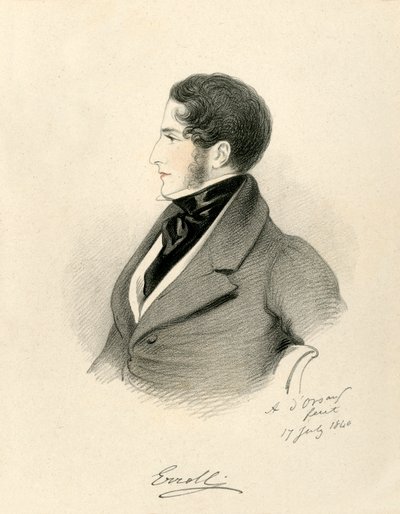 Jarlen av Erroll, 1840. av Richard James Lane