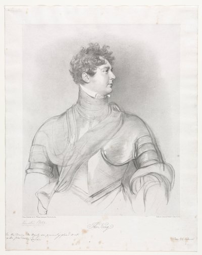 Kongen, George IV av Storbritannia. av Richard James Lane